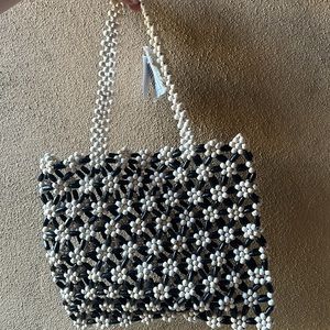 Urban Outfitters Wooden Beaded Bag